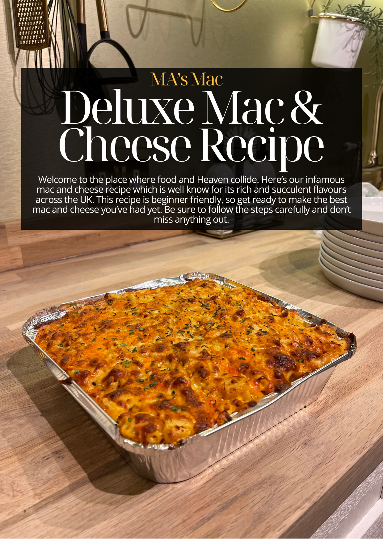 MA's Mac & Cheese Recipe with Complimentary Seasoning Blend